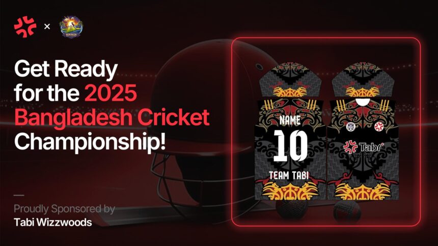 Tabi Becomes Title Sponsor of 2025 Bangladesh Cricket Championship